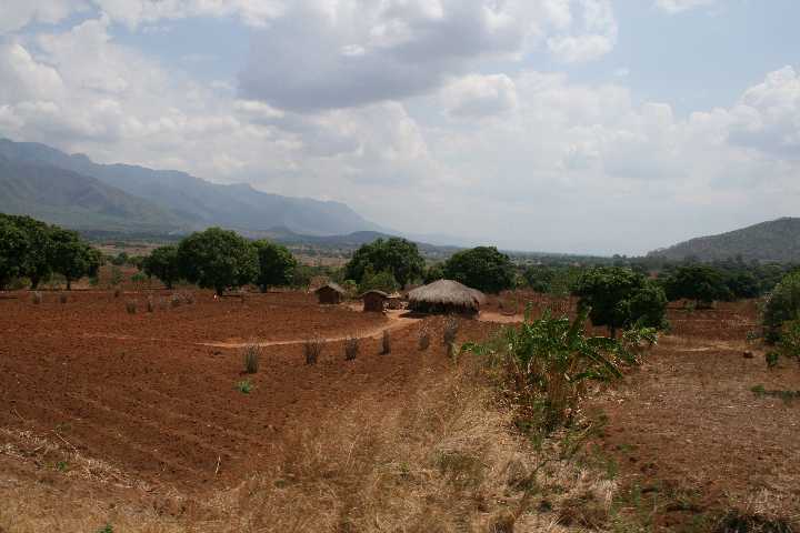 Gevarieerd landschap.