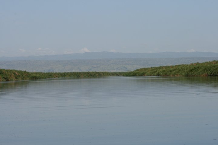 Uitzicht richting DR Congo