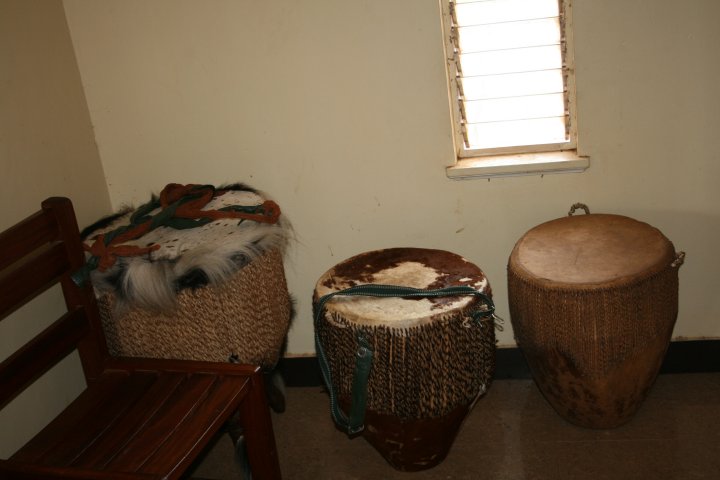 Koninklijke drum van de koning van Hoima.