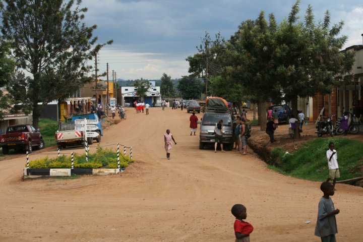 Dorpscentrum waar we wat gedronken hebben.