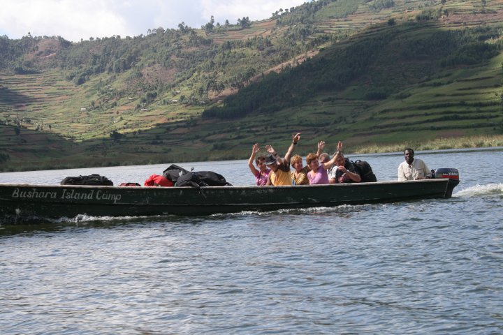 Varend naar Bushara eiland