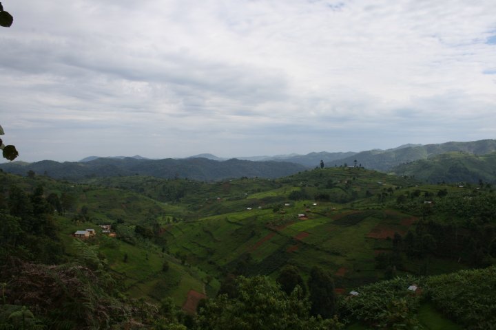 Weer prachtige uitzichten in de heuvels.