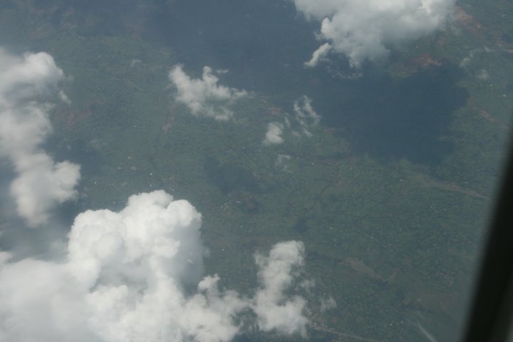 Ergens tussen Addis Ababa en Entebbe