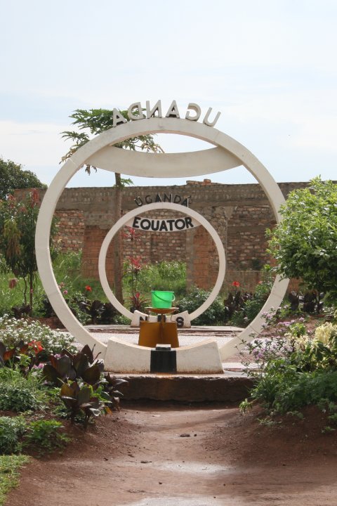 De evenaar van de andere kant.