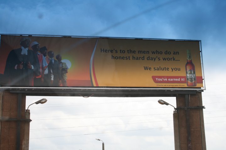 Reclame voor het meeste gedronken bier