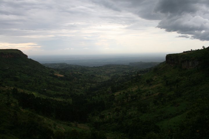 Uitzicht bij Sipi Falls