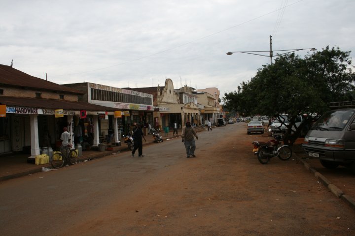 Twee chauffeurs op straat