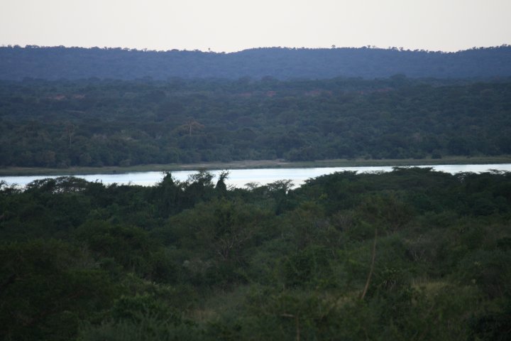 Uitzicht richting de nijl.