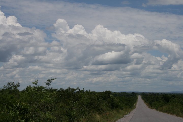 Ook de wolken zijn mooi en houden wat zon tegen zodat het niet al te warm wordt.